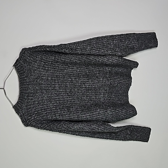 Ardene small dark gray knitted long sleeve sweater - Picture 5 of 7